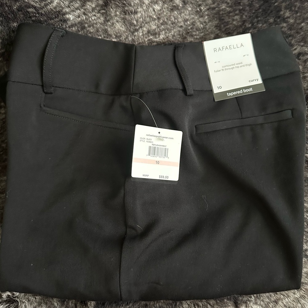 Women’s black slacks size 10
